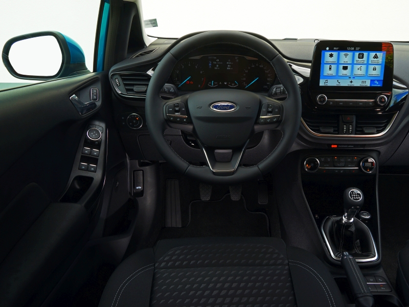 Der Ford Fiesta hat hochwertige Materialien im Innenraum